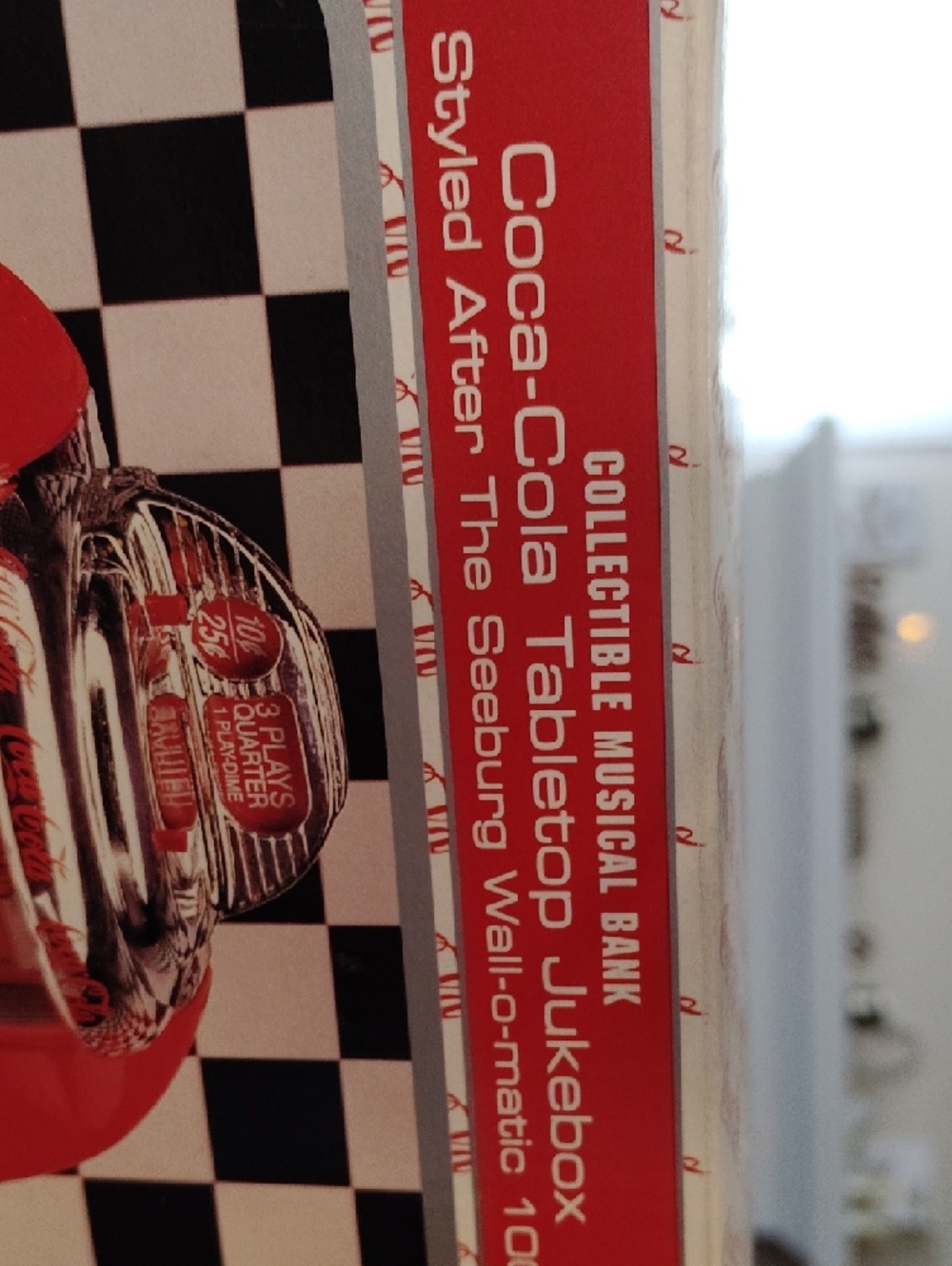 Coca-Cola Collectible Music Bank Table Top Jukebox New Inbox - Picture 3 of 9